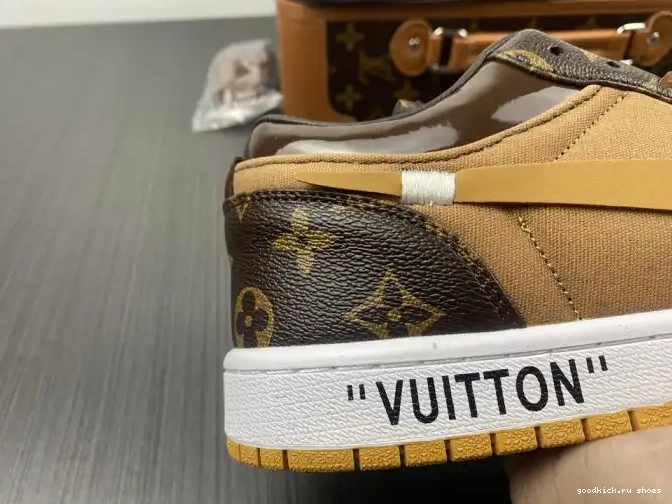 Cheap AJ1 1 Off-Louis Air Jordan x OW LOW 0425